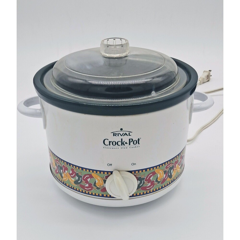 Rival 2-quart Crock-Pot 3122 Slow Cooker  Chili Pepper Design